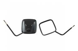 Kentrol - Kentrol 50443 Black Outback Mirrors Pair for 76-18 Jeep Wrangler CJ/YJ/TJ/JK - Image 2