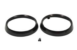 Kentrol - Kentrol 50537 Black Headlight Bezels Pair for 72-86 Jeep CJ - Image 1
