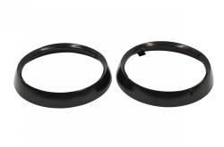 Kentrol - Kentrol 50537 Black Headlight Bezels Pair for 72-86 Jeep CJ - Image 2