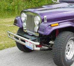 Kentrol - Kentrol 30537 Polished Headlight Bezels Pair for 72-86 Jeep CJ - Image 5