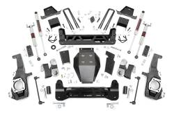 Rough Country Suspension Systems - Rough Country 111140 7" M1 Suspension Lift Kit 20-26 Silverado/Sierra 2500HD 4WD - Image 1