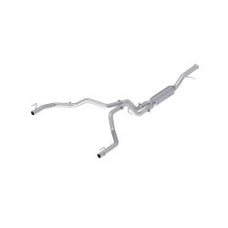 MBRP Exhaust - MBRP Exhaust S5007304 T304 3" Cat-Back 2.5" Dual Split Exit 21-26 Escalade 6.2L - Image 1