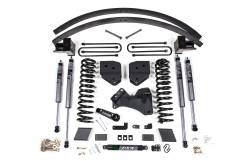 Zone Offroad - Zone Offroad ZONF110F FOX 6"-4" Rear Block Lift Kit for 17-19 Ford F250/F350 SD - Image 2