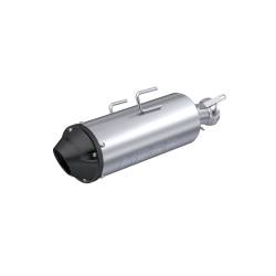 MBRP Exhaust - MBRP Exhaust AT-9542PT Perf Series Slip-On Exhaust for 13-26 Scrambler 850 - Image 1