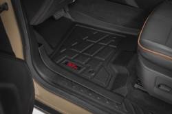 Rough Country Suspension Systems - Rough Country SM21312 Front Floor Liners Black for 23-26 Colorado/Canyon Crew - Image 2