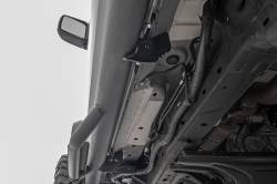 Rough Country Suspension Systems - Rough Country 3" Drop Step Nerf Bars Black 21-25 Ford Bronco 2DR RCF21582DB - Image 3