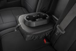 Rough Country Suspension Systems - Rough Country 91070 Fr/Rr Seat Covers Black for 14-26 Silv/Sra 2500HD/3500 Crew - Image 3