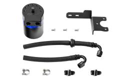 HPS Performance - HPS 860-002BL Aluminum Oil Catch Can Kit for 17-24 Honda Civic 24 Acura Integra - Image 2
