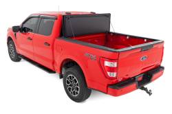 Rough Country Suspension Systems - Rough Country 9225650_A Hard Tri-Fold Tonneau Cover for 21-24 Ford F150 5.5' - Image 6