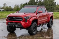 Rough Country Suspension Systems - Rough Country 41013A BA2 Side Step Bars Black for 24-26 Tacoma Double Cab 4WD - Image 6