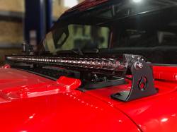 Artec Industries - Artec JL5602 50" LED Light Bar Mount Hood for 18+ Jeep Gladiator/Wrangler JL - Image 2