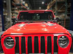 Artec Industries - Artec JL5602 50" LED Light Bar Mount Hood for 18+ Jeep Gladiator/Wrangler JL - Image 3