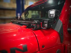 Artec Industries - Artec JL5602 50" LED Light Bar Mount Hood for 18+ Jeep Gladiator/Wrangler JL - Image 4