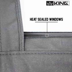 King 4WD - King 4wd 14019935 Half Door Uppers Soft Upper Doors for 97-06 Wrangler TJ Black - Image 10