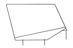 MasterTop - MasterTop 15422101 Upper Steel Door Frames Blk Powdercoat for 87-95 Wrangler YJ - Image 3