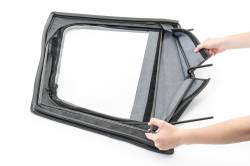 MasterTop - MasterTop 15422101 Upper Steel Door Frames Blk Powdercoat for 87-95 Wrangler YJ - Image 4