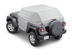 MasterTop - MasterTop 11111509 Full Door Cab Cover Gray Denim for 18-24 Jeep Wrangler JL 2DR - Image 1