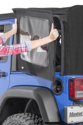 MasterTop - MasterTop 16010925 Replacement Window for 13-18 Wrangler JK 4DR Mopar - Image 1