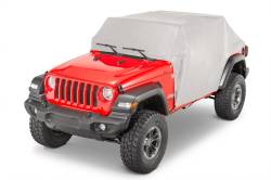 MasterTop - MasterTop 11121609 5 Layer Full Door Cab Cover Gray for 18-24 Wrangler JLU 4DR - Image 1