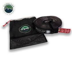 Overland Vehicle Systems - Overland Vehicle Systems 19059916 Tow Strap 20000lbs 2 x 30' Gray w/Black Ends - Image 1