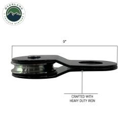Overland Vehicle Systems - Overland Vehicle Systems 19139905 Snatch Block Heavy Duty Pulley Universal - Image 3