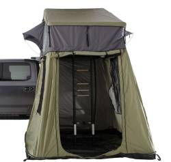 Overland Vehicle Systems - Overland Vehicle 18641936 HD N4E Nomadic4 Extended Roof Top Tent/Annex Combo - Image 4