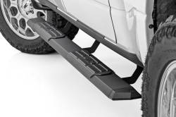 Rough Country Suspension Systems - Rough Country 65000 Black TR2 Side Step Bars for 19-26 RAM 1500/TRX Crew - Image 1