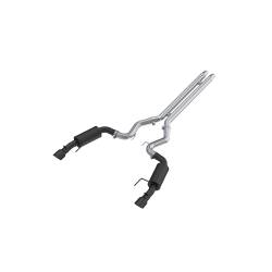 MBRP Exhaust - MBRP Exhaust S7251BLK Blk 3" Cat-Back Dual Rear Exit w/Muffler 24-26 Mustang GT - Image 1