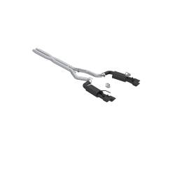 MBRP Exhaust - MBRP Exhaust S7280BLK Blk 3" Cat-Back Dual Exit w/Muffler for 24-26 Mustang GT - Image 1