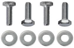 Trans-Dapt Performance - Trans-Dapt 9406 Chrome Valve Cover Bolts/Washers 4Pc 1/4" -20 x 1" Hex Head - Image 1