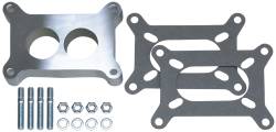 Trans-Dapt Performance - Trans-Dapt 2137 1" Ported Cast Aluminum Holley 2 Barrel Carb Spacer - Image 1