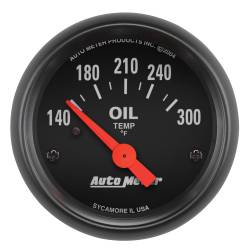 AutoMeter - AutoMeter 2639 Z-Series Oil Temperature Gauge 140-300°F 2-1/16" Short Sweep - Image 1