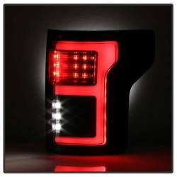 Spyder Auto - Spyder Auto 5085313 Black LED Light Bar Taillights/Clear for 15-18 Ford F150 - Image 7