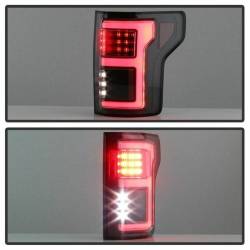 Spyder Auto - Spyder Auto 5085313 Black LED Light Bar Taillights/Clear for 15-18 Ford F150 - Image 8