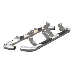ARIES - ARIES 204075-2 Side Bars 3" Nerf Bar Polished Stainless Steel H2 - Image 2