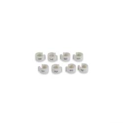 ACCEL - ACCEL 170018 Numbered Spark Plug Wire Markers 8mm/8.8mm Clip On - Image 1