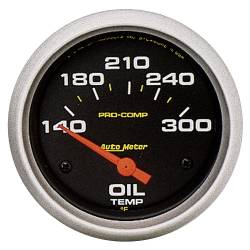 AutoMeter - AutoMeter 5447 Pro-Comp Electric Oil Temperature Gauge 140-300 °F 2-5/8" - Image 1