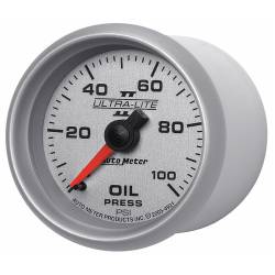 AutoMeter - AutoMeter 4921 Ultra-Lite II Mechanical Oil Pressure Gauge 0-100PSI 2-1/16" - Image 2