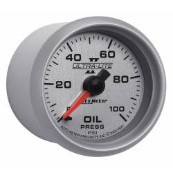 AutoMeter - AutoMeter 4921 Ultra-Lite II Mechanical Oil Pressure Gauge 0-100PSI 2-1/16" - Image 5