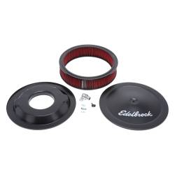Edelbrock - Edelbrock 1225 Pro-Flo Black 14" Round Air Cleaner w/3" Cotton Deep Flange - Image 3
