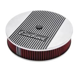 Edelbrock - Edelbrock 4266 Elite 2 Pol. 14" Round Air Cleaner 3" Pro-Flo Element Deep Flange - Image 1