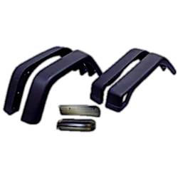 Crown Automotive Jeep Replacement - Crown 55254918K76 Fender Flare Kit for 97-06 Jeep Wrangler LJ & TJ - Image 2