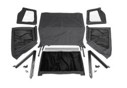 Rampage - Rampage 109435 Frameless Soft Top Kit for 92-95 Jeep Wrangler YJ w/Full Doors - Image 1