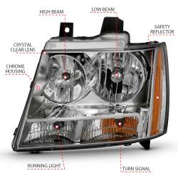 Anzo USA - Anzo USA 111475 Crystal Headlight Set - Image 2