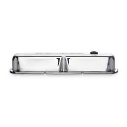 Proform - Proform 440-301 Engine Valve Covers Chrome D/C Logo for LA/Small Block Engine - Image 2