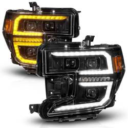 Anzo USA - Anzo USA 111600 LED Projector Headlight for 19-21 GMC Sierra 1500 - Image 2