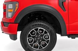 Rough Country Suspension Systems - Rough Country S-F20911A-UM Sport Fender Flares Agate Black for 21-26 Ford F150 - Image 3