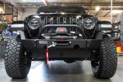 ICON Impact Series Offroad Armor - ICON 25152 Mid Width Bumper Extension/Wings for 18+ Jeep Gladiator/Wrangler JL - Image 1