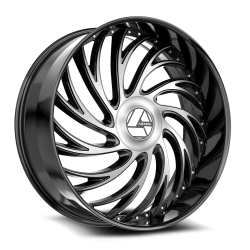Azara - Azara Wheel AZX-10122953915BM AZX-101 22x9.5 5x115/120 15mm Black/Machined - Image 1