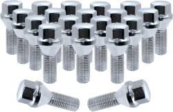Coyote Premium Wheel Accessories - Coyote Wheel Accessories 84K549-24 Lug Pack Acorn Seat Bolt 17mm M12x1.25 x 24mm - Image 1